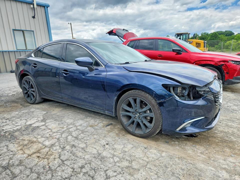 2016 Mazda 6 VIN JM1GJ1W54G1421924 COPART salvage auction — FRONT END, Pa - Certificate Of Salvage, sold $850 on 2026-07-17 (photo 4)