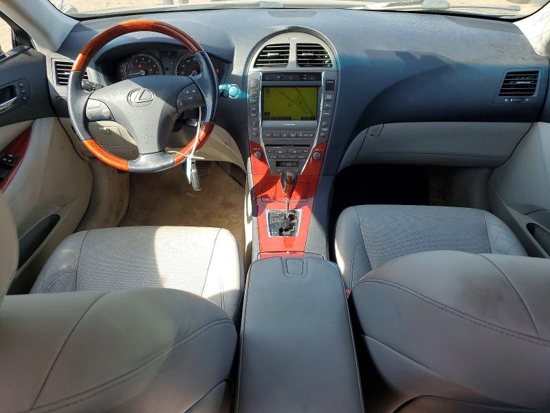 2008 Lexus ES VIN JTHBJ46G882262638 COPART salvage auction — REAR END, Md - Cert Of Salvage > 75% Damage, sold $1,900 on 2026-07-27 (photo 8)