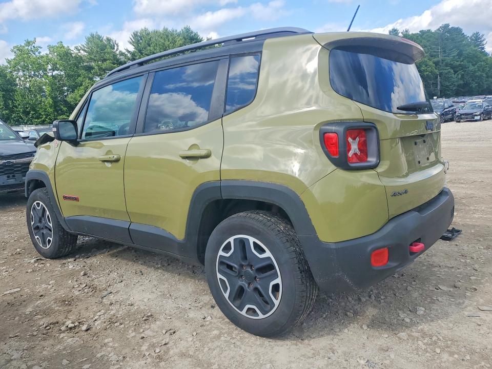 2015 Jeep Renegade VIN ZACCJBCT5FPB93017 COPART salvage auction — FRONT END, Ma - Cert Of Title-Reconstrctd Coll, sold $800 on 2026-07-09 (photo 2)