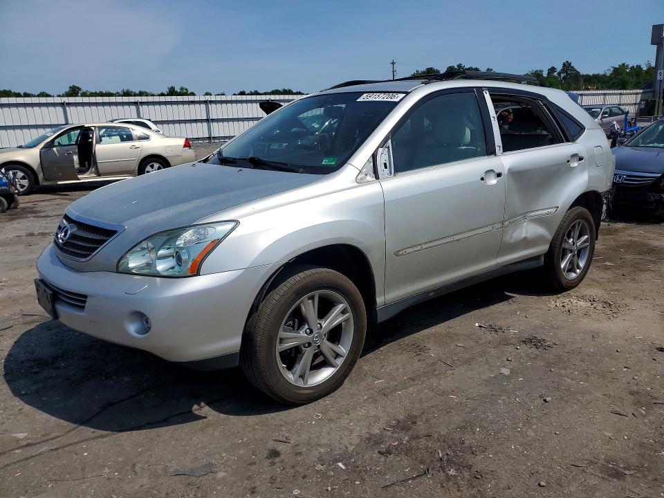2007 Lexus Rx 400h VIN JTJHW31U872033666 COPART salvage auction — SIDE, VA - CERT OF TITLE - SALVAGE, sold $800 on 2026-07-15 (photo 1)