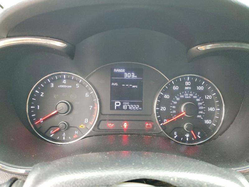 2015 Kia VIN KNAFK4A62F5408085 COPART salvage auction — VANDALISM, Ky - Certificate Of Title, sold $575 on 2026-07-30 (photo 9)