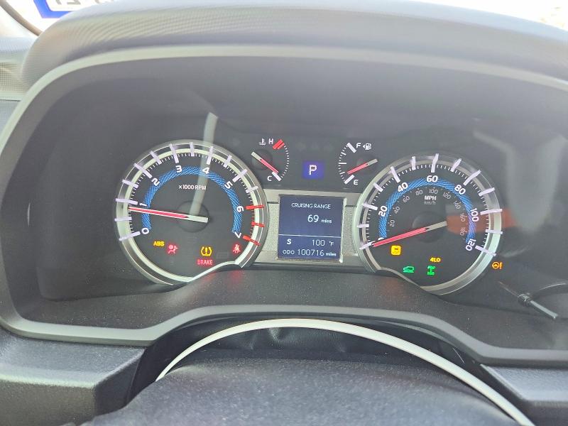 2019 Toyota 4runner VIN JTEBU5JR3K5704220 COPART salvage auction — SIDE, Tx - Salvage Vehicle Title, sold $19,000 on 2026-07-30 (photo 9)