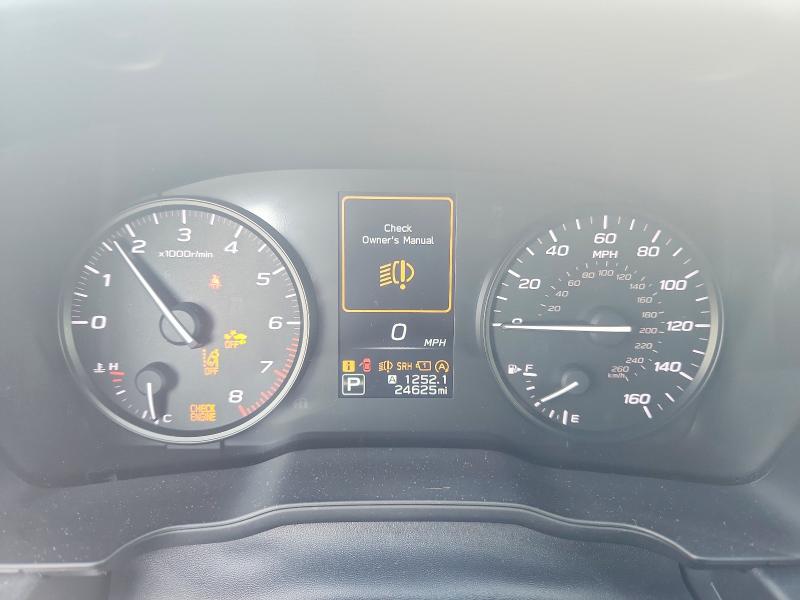 2024 Subaru Impreza VIN JF1GUABC9R8858653 COPART salvage auction — FRONT END, Pa - Cert Of Salvage-R=Reconstructe, sold $4,100 on 2026-07-14 (photo 9)