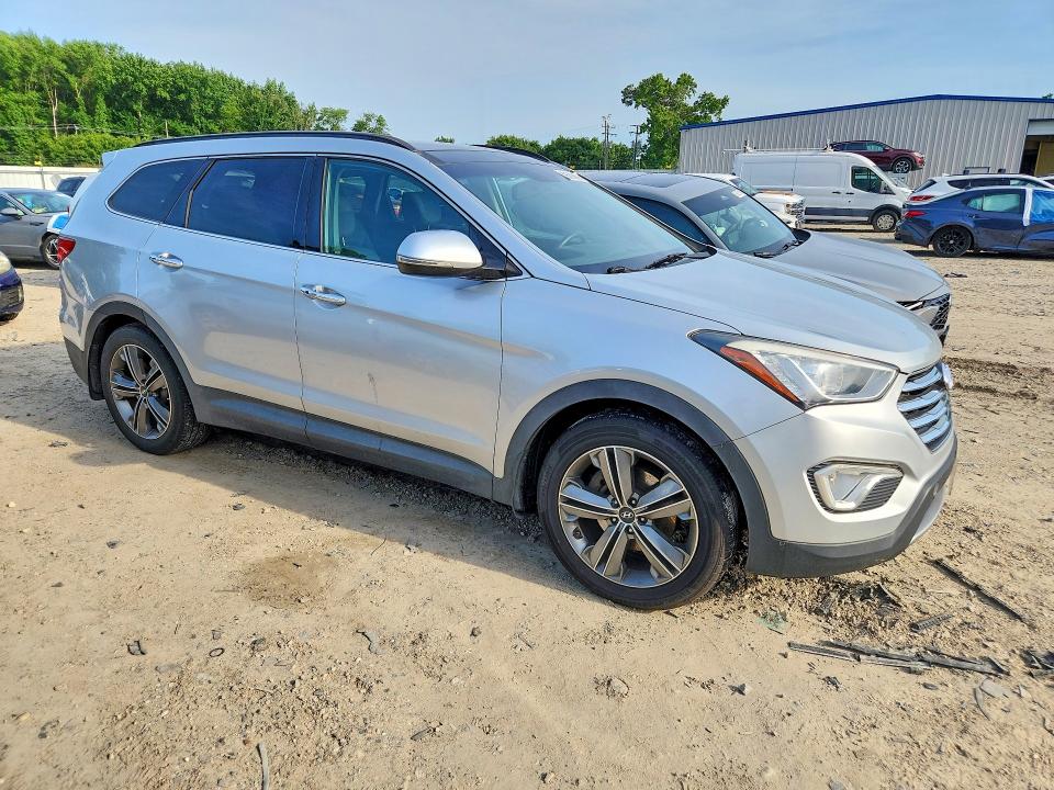 2015 Hyundai Santa fe VIN KM8SR4HF8FU110340 COPART salvage auction — REAR END, Va - Certificate Of Title, sold $1,900 on 2026-07-14 (photo 4)