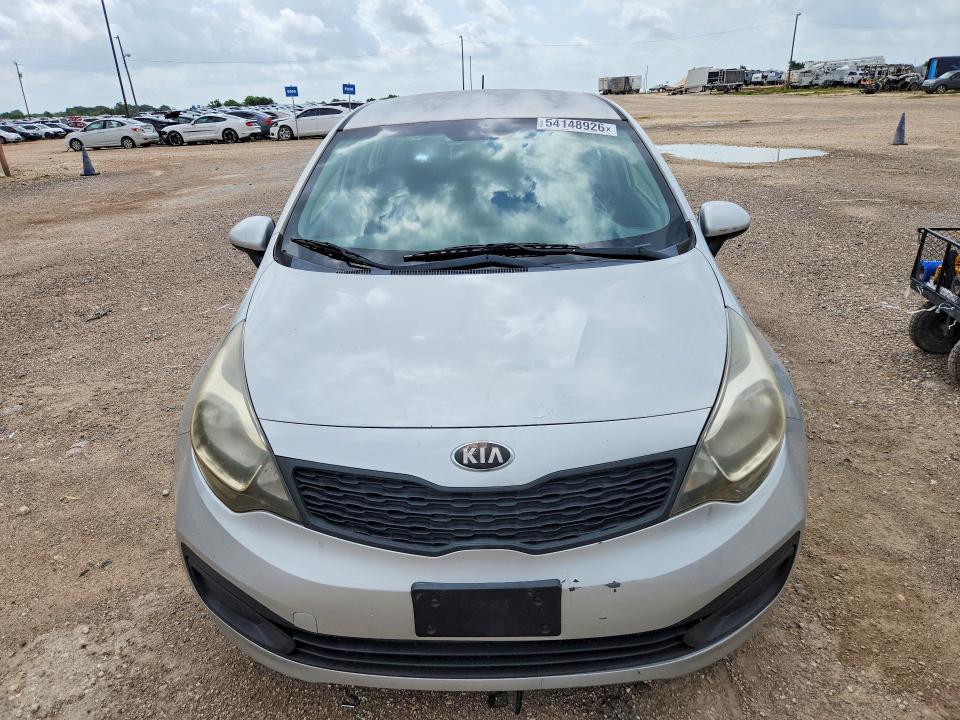 2014 Kia Rio VIN KNADM4A36E6365435 COPART salvage auction — MECHANICAL, Tx - Cert Of Title-Rebuilt Salvage, sold $525 on 2026-07-15 (photo 5)