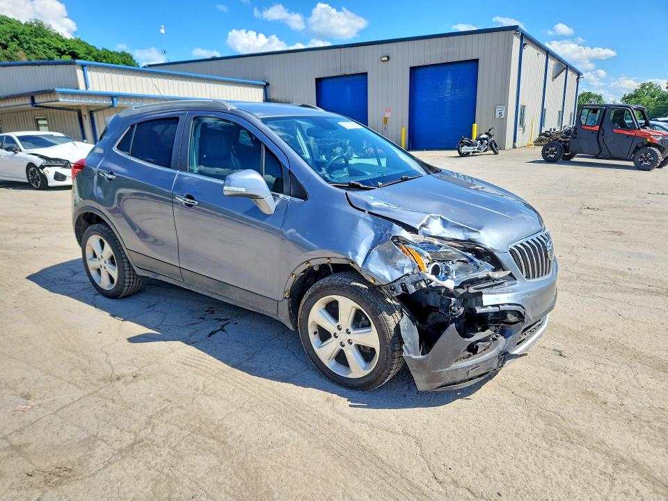 2015 Buick Encore VIN KL4CJFSB9FB144455 COPART salvage auction — FRONT END, PA - CERTIFICATE OF SALVAGE, sold $775 on 2026-07-02 (photo 4)