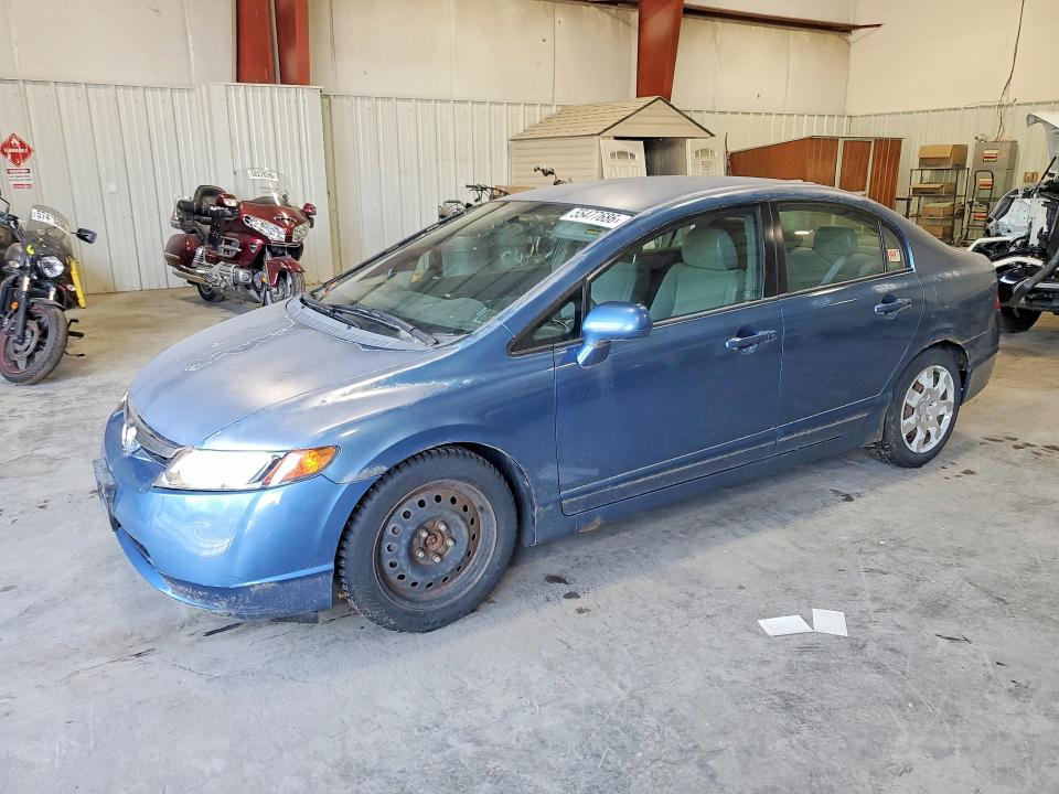 2006 Honda Civic VIN 2HGFA16586H508898 COPART salvage auction — MECHANICAL, Ny - Certificate Of Title, sold $300 on 2026-07-06 (photo 1)
