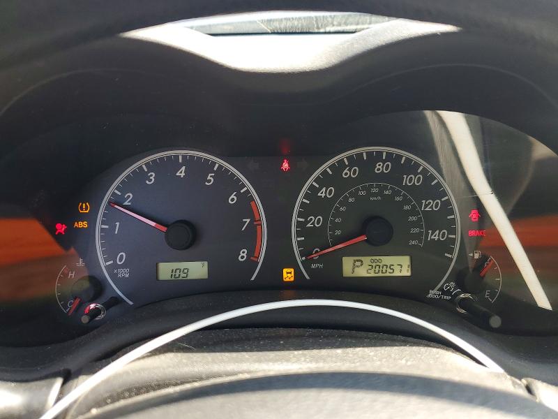 2012 Toyota Corolla VIN 5YFBU4EE7CP069545 COPART salvage auction — FRONT END, Salvage Title, sold $1,250 on 2026-07-14 (photo 9)