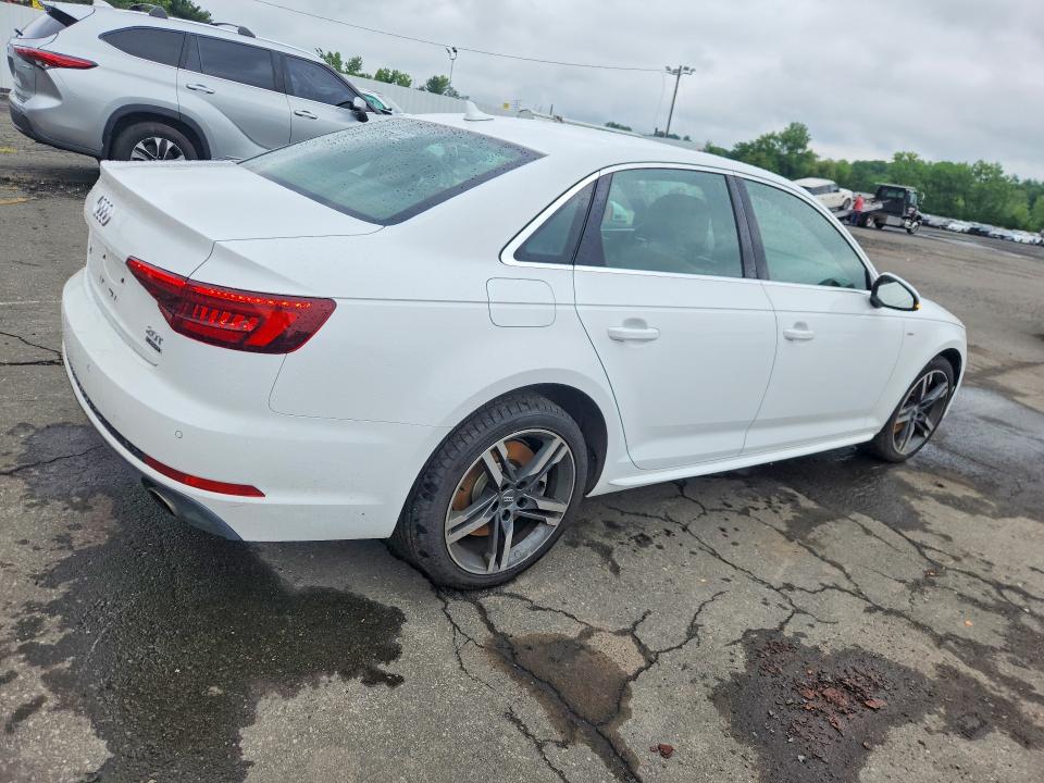 2018 Audi A4 VIN WAUENAF42JN009940 COPART salvage auction — VANDALISM, Ct - Cert Of Title-Salvage, sold $5,800 on 2026-07-10 (photo 3)