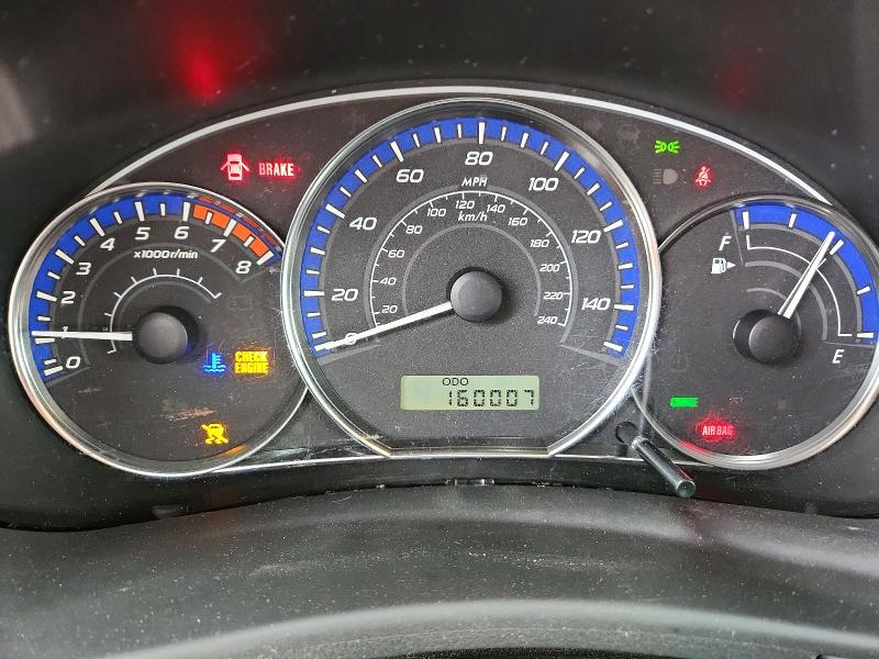 2010 Subaru Forester VIN JF2SH6BC5AG793382 COPART salvage auction — FRONT END, MI - CERTIFICATE OF TITLE, sold $500 on 2026-07-09 (photo 9)
