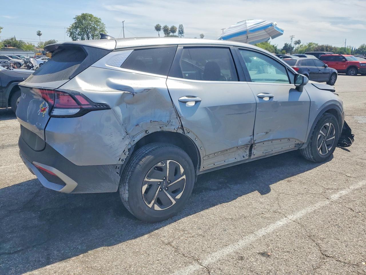 2023 Kia Sportage VIN KNDPUCAG8P7016772 COPART salvage auction — Front End, CA - SALVAGE CERTIFICATE, sold $2,650 on 2026-07-10 (photo 3)