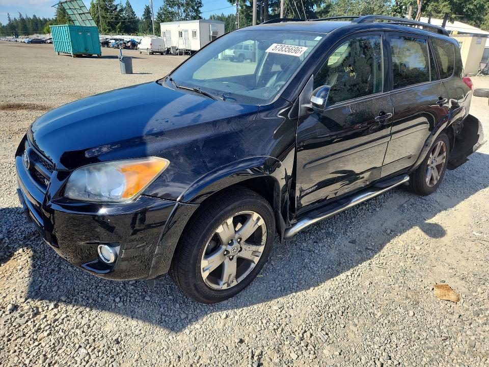 2012 Toyota Rav 4 VIN JTMRK4DV9C5106565 COPART salvage auction — REAR END, Wa - Bill Of Sale, sold $1,300 on 2026-07-17 (photo 1)