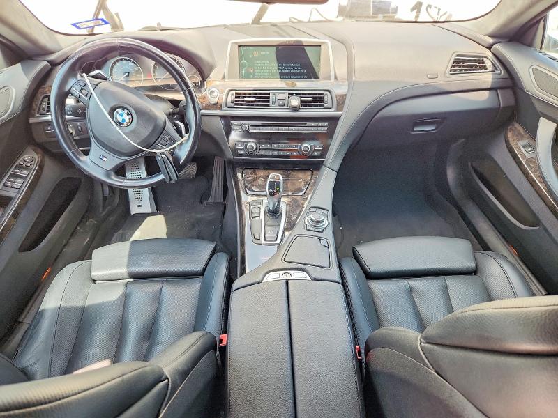 2013 BMW 6er VIN WBA6A0C58DDF14286 COPART salvage auction — SIDE, Tx - Salvage Vehicle Title, sold $3,250 on 2026-07-02 (photo 8)