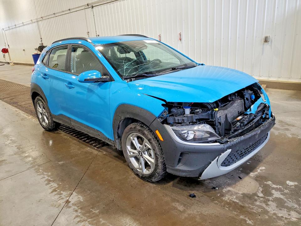 2023 Hyundai Kona VIN KM8K2CAB6PU945070 COPART salvage auction — FRONT END, Ab - Bos - Salvage, sold $5,000 on 2026-07-23 (photo 4)