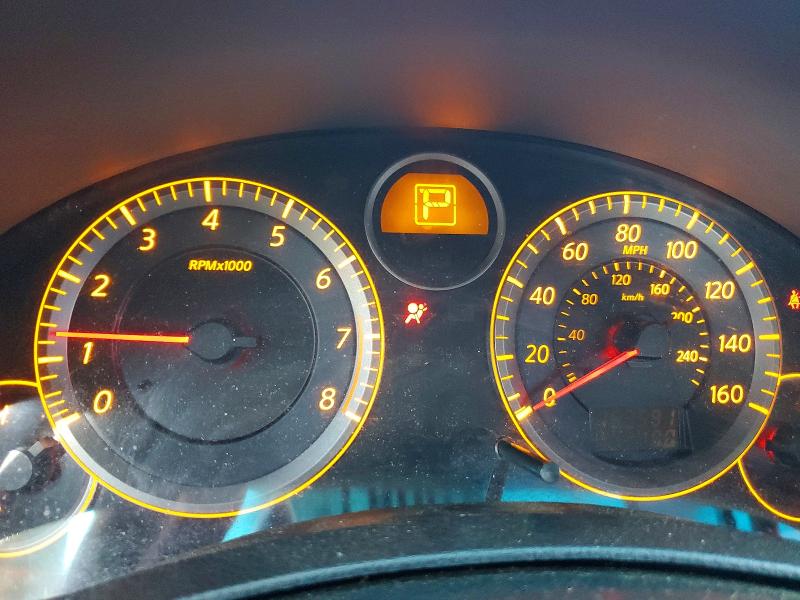 2006 Infiniti G VIN JNKCV54E96M713562 COPART salvage auction — FRONT END, SC - CERT OF TITLE-SALVAGE, sold $575 on 2026-07-27 (photo 9)