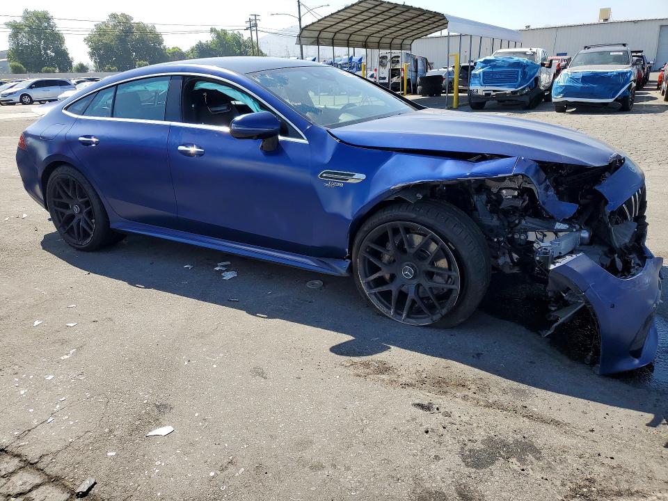 2020 Mercedes-benz AMG GT VIN WDD7X6BB4LA014015 COPART salvage auction — FRONT END, Ca - Salvage Certificate, sold $22,900 on 2026-08-06 (photo 4)