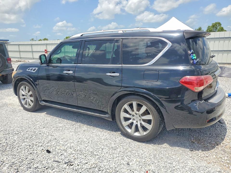 2012 Infiniti VIN JN8AZ2NF7C9515634 COPART salvage auction — MECHANICAL, La - Certificate Of Title, sold $1,200 on 2026-07-27 (photo 2)