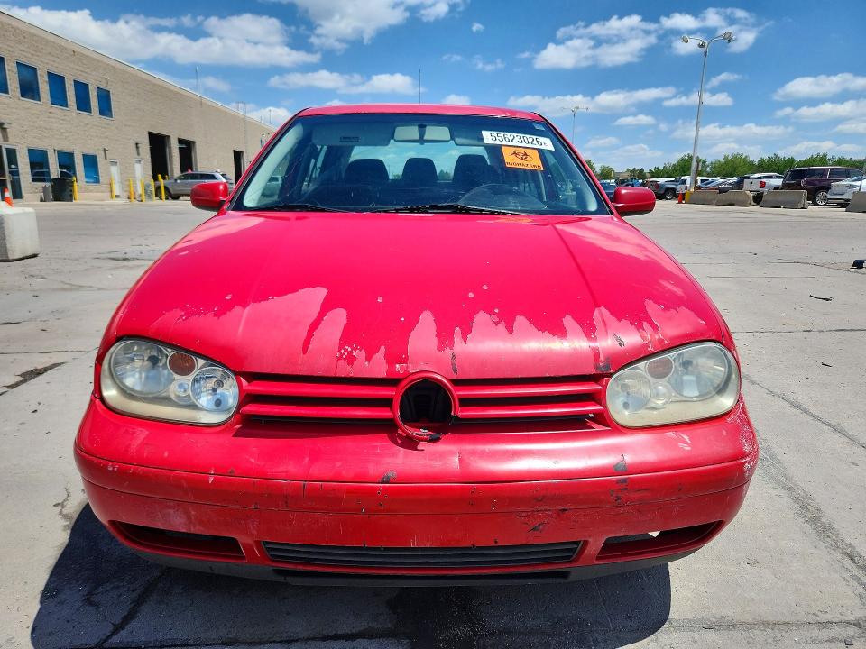 2003 Volkswagen Golf VIN 9BWGK61J334003089 COPART salvage auction — REAR END, Co - Public - Salvage Title, sold $300 on 2026-07-27 (photo 5)