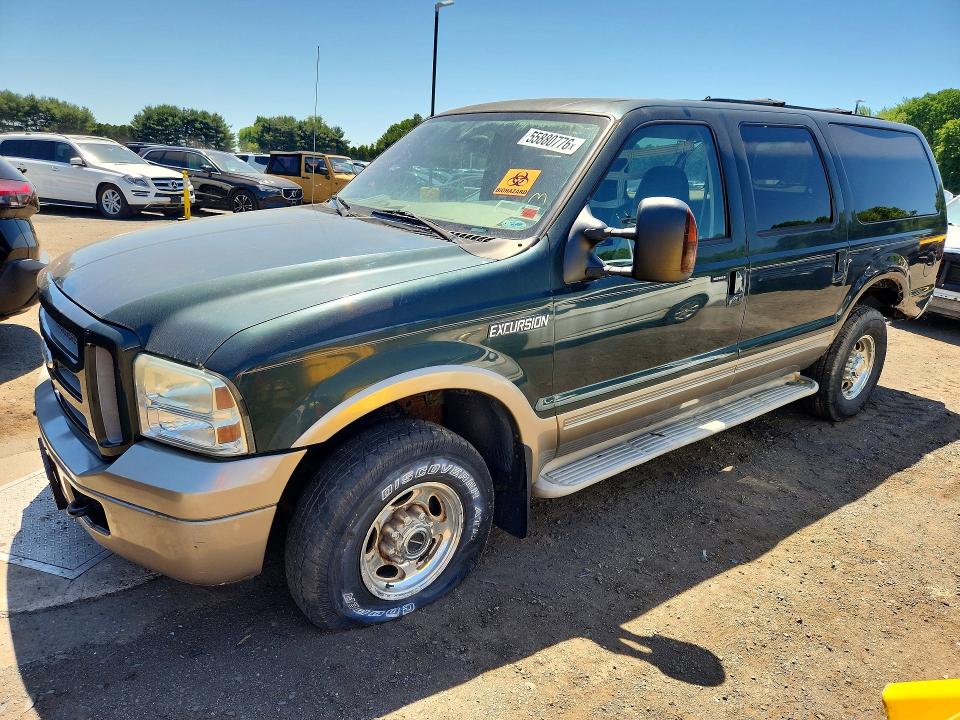 2005 Ford Excursion VIN 1FMNU45S35EC42315 COPART salvage auction — MINOR DENT/SCRATCHES, Ny - Certificate Of Title, sold $4,900 on 2026-07-09 (photo 1)