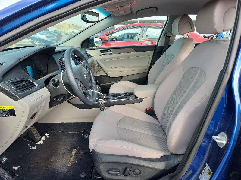 2017 Hyundai Sonata VIN 5NPE34AF2HH539712 COPART salvage auction — Burn Engine, Il - Salvage Certificate, sold $1,550 on 2026-07-09 (photo 7)