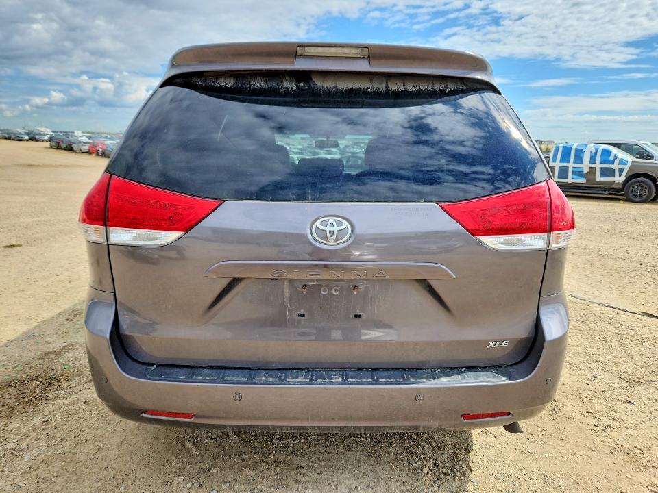 2011 Toyota Sienna VIN 5TDYK3DC0BS053591 COPART salvage auction — FRONT END, AB - BOS - SALVAGE, sold $2,000 on 2026-07-16 (photo 6)