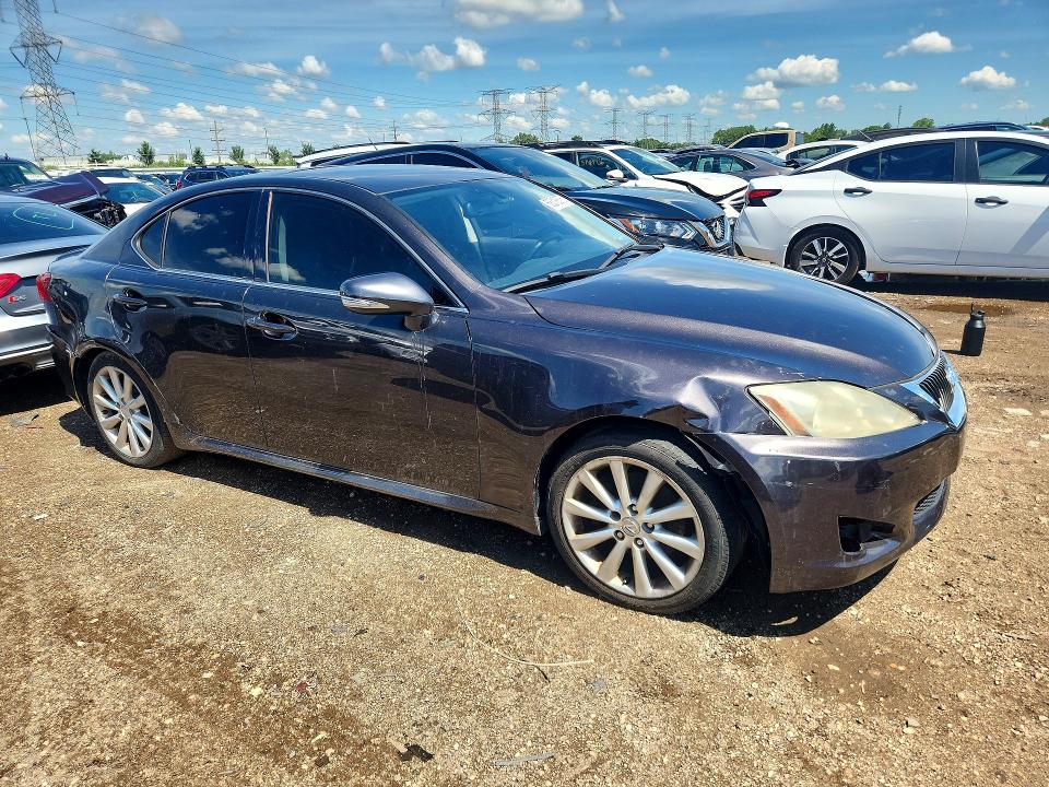 2009 Lexus Is 250 VIN JTHCK262795029926 COPART salvage auction — MINOR DENT/SCRATCHES, Il - Certificate Of Title, sold $525 on 2026-07-07 (photo 4)