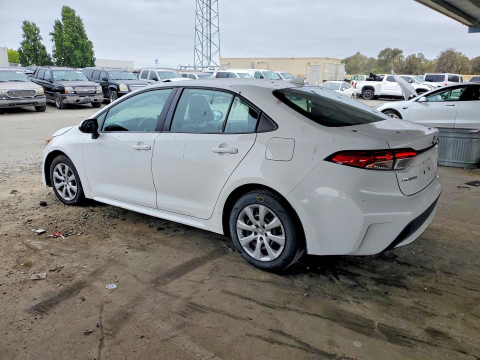 2021 Toyota Corolla VIN 5YFEPMAEXMP178562 COPART salvage auction — SIDE, Ca - Salvage Certificate, sold $6,500 on 2026-07-07 (photo 2)