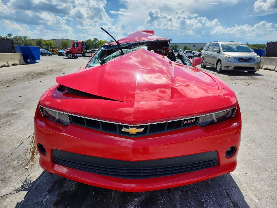 2015 Chevrolet VIN 2G1FF1E30F9262884 COPART salvage auction — ALL OVER, Fl - Certificate Of Destruction, sold $900 on 2026-07-02 (photo 5)