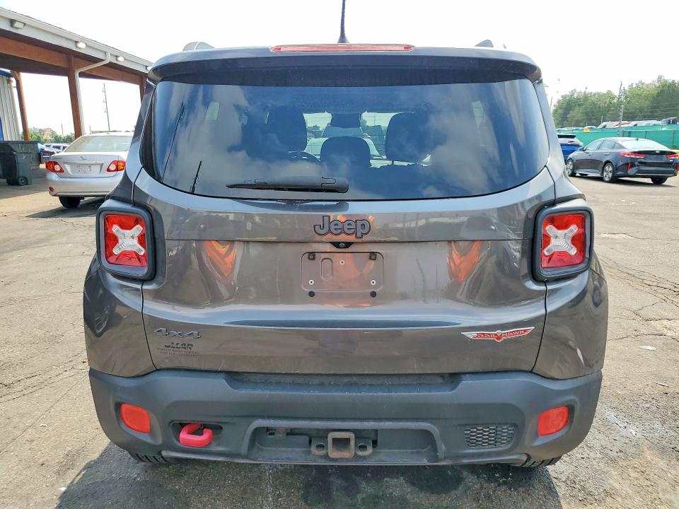 2016 Jeep Renegade VIN ZACCJBCT9GPC62910 COPART salvage auction — FRONT END, Co - Dealer Only Clean Title, sold $725 on 2026-08-20 (photo 6)