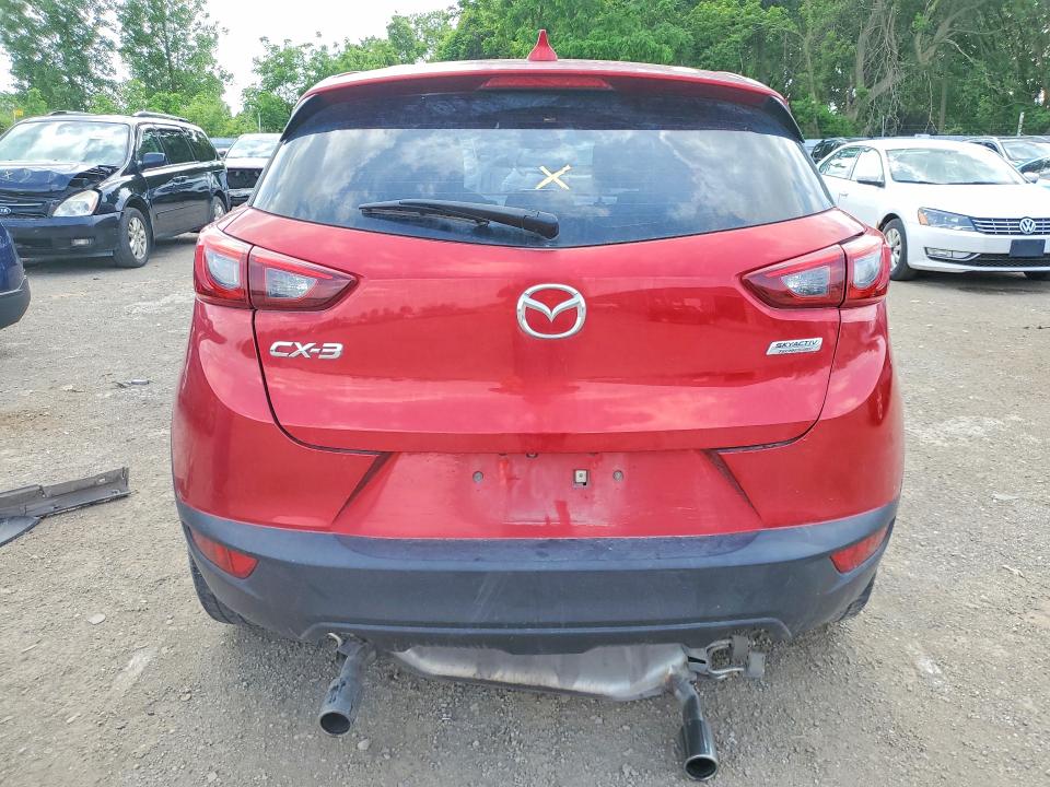 2016 Mazda Cx-3 VIN JM1DKBC73G0110793 COPART salvage auction — UNDERCARRIAGE, On - Permit Salvage, sold $1,700 on 2026-07-09 (photo 6)