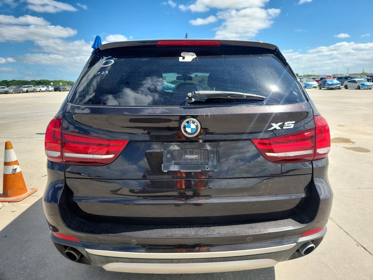 2015 BMW X5 VIN 5UXKR0C5XF0K57972 COPART salvage auction — Normal Wear, TX - CERTIFICATE OF TITLE (P), sold $6,000 on 2026-07-08 (photo 6)