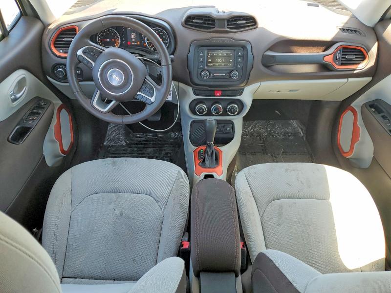 2015 Jeep Renegade VIN ZACCJABT0FPB67794 COPART salvage auction — FRONT END, CA - DIS/DLR/EXP ONLY CLEAN TITLE, sold $775 on 2026-07-27 (photo 8)