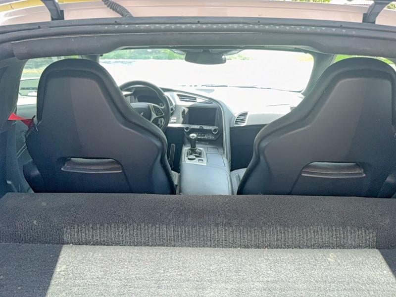 2016 Chevrolet Corvette stingray VIN 1G1YL2D71G5104192 COPART salvage auction — DAMAGE HISTORY, NC - SALVAGE CERT-REBUILT (P), sold $25,000 on 2026-07-31 (photo 6)