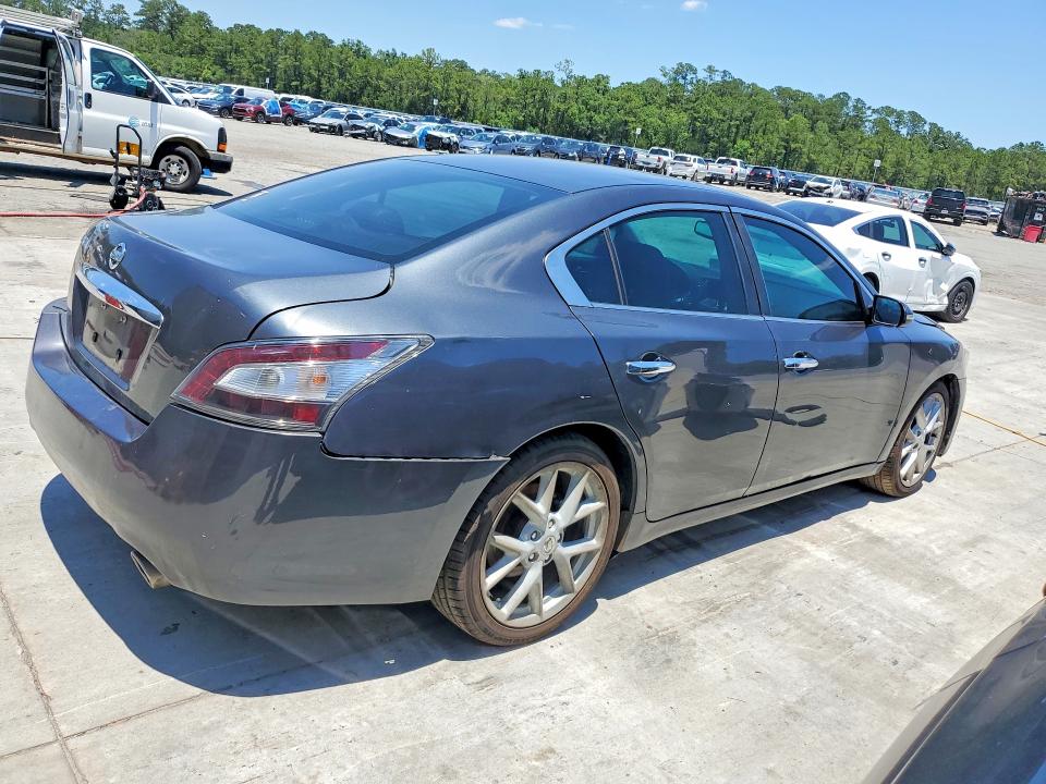 2013 Nissan Maxima VIN 1N4AA5AP2DC831052 COPART salvage auction — REAR END, Ga - Cert Of Title-Salvage, sold $1,150 on 2026-07-09 (photo 3)