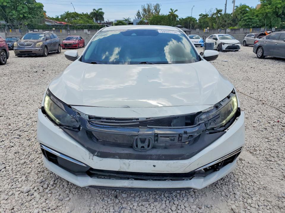 2019 Honda Civic VIN 19XFC2F69KE042766 COPART salvage auction — FRONT END, FL - CERT OF TITLE SLVG REBUILDABLE, sold $7,800 on 2026-07-31 (photo 5)