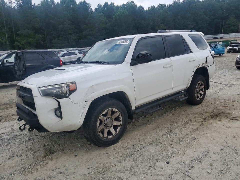 2016 Toyota 4runner VIN JTEBU5JR4G5290114 COPART salvage auction — ROLLOVER, GA - CERT OF TITLE-SALVAGE, sold $825 on 2026-07-29 (photo 1)