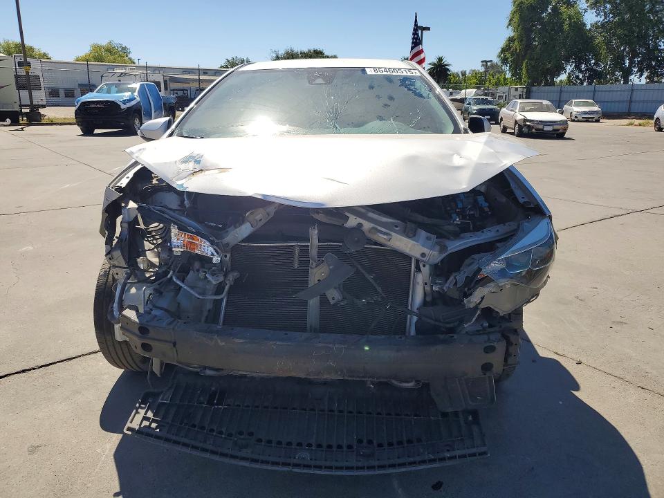 2017 Toyota Corolla VIN 5YFBURHE9HP691371 COPART salvage auction — FRONT END, Ca - Salvage Certificate, sold $1,800 on 2026-07-18 (photo 5)