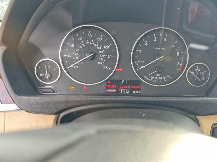 2012 BMW 3 series VIN WBA3A5C53CF347108 COPART salvage auction — MECHANICAL, Va - Certificate Of Title (P), sold $525 on 2026-07-06 (photo 8)