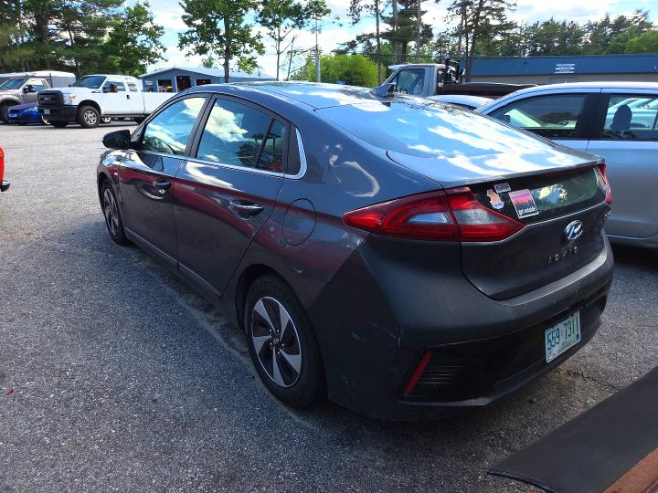 2018 Hyundai Ioniq VIN KMHC75LC6JU073925 COPART salvage auction — MINOR DENT/SCRATCHES, Nh - Certificate Of Title (P), sold $800 on 2026-07-06 (photo 3)