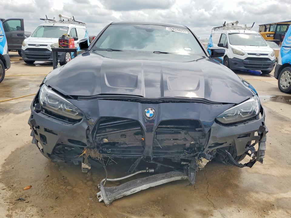 2021 BMW M4 VIN WBS53AZ08MCH00807 COPART salvage auction — FRONT END, Tx - Certificate Of Title, sold $15,000 on 2026-07-30 (photo 5)