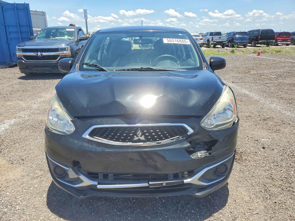 2019 Mitsubishi Mirage VIN ML32A3HJ2KH001274 COPART salvage auction — FRONT END, Fl - Certificate Of Destruction, sold $1,700 on 2026-07-27 (photo 5)
