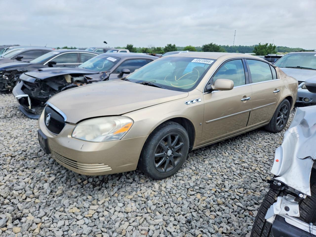 2006 Buick Lucerne VIN 1G4HD57266U129000 COPART salvage auction — Top/Roof, KY - CERT OF TITLE-SALVAGE, sold $425 on 2026-06-25 (photo 1)