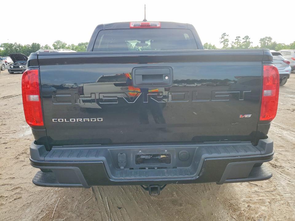 2021 Chevrolet Colorado VIN 1GCGSBEN0M1100706 COPART salvage auction — FRONT END, Tx - Salvage Vehicle Title, sold $8,200 on 2026-07-02 (photo 6)