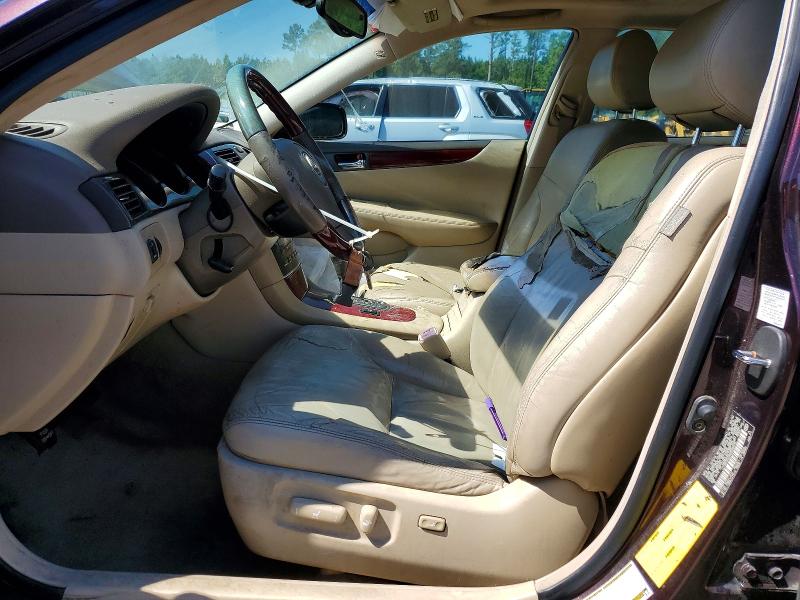 2004 Lexus Es 330 VIN JTHBA30GX45028075 COPART salvage auction — FRONT END, SC - CERT OF TITLE-SALVAGE, sold $325 on 2026-07-20 (photo 7)