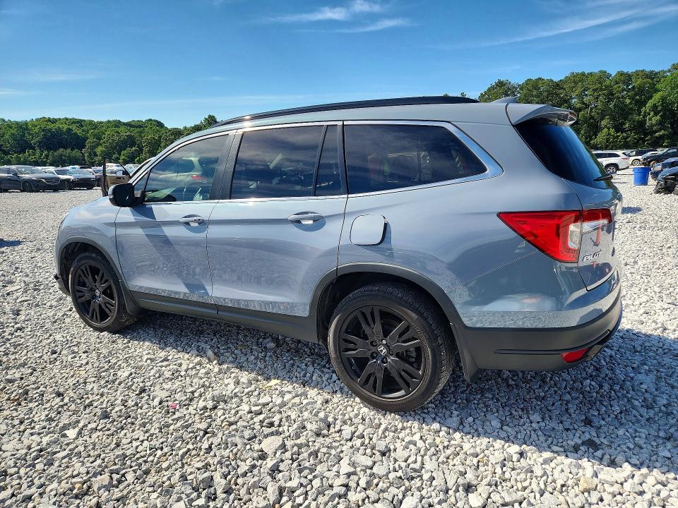 2022 Honda Pilot VIN 5FNYF5H27NB015950 COPART salvage auction — FRONT END, Ga - Cert Of Title-Salvage, sold $10,300 on 2026-07-28 (photo 2)