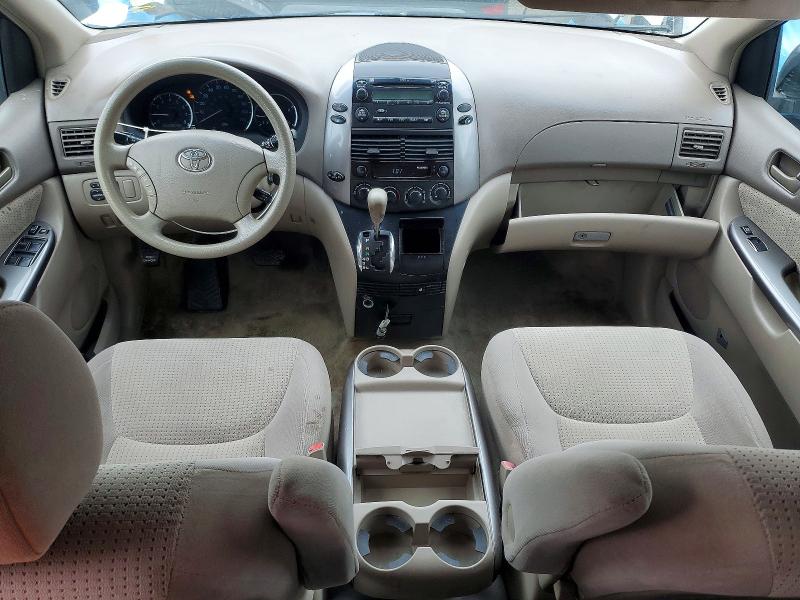 2007 Toyota Sienna VIN 5TDZK23C87S050445 COPART salvage auction — FRONT END, MA - CERT OF TITLE-RECONSTRCTD COLL, sold $550 on 2026-07-22 (photo 8)