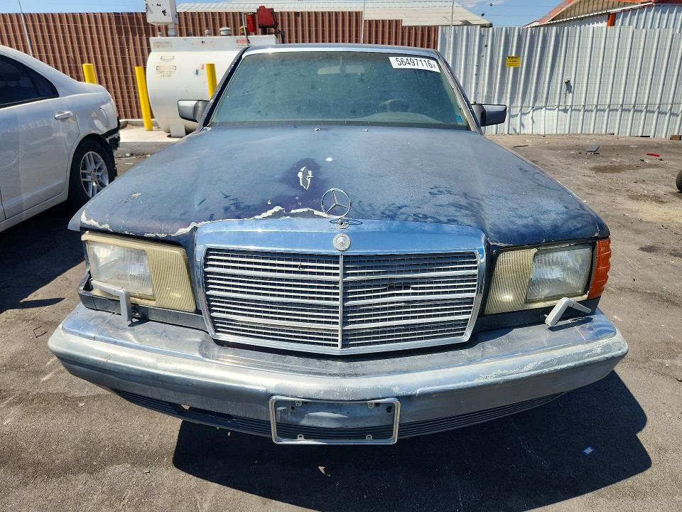 1986 Mercedes-benz S-klasse VIN WDBCA35D7GA210198 COPART salvage auction — STRIPPED, Nv - Lien Papers, Clean Title, sold $500 on 2026-07-29 (photo 5)