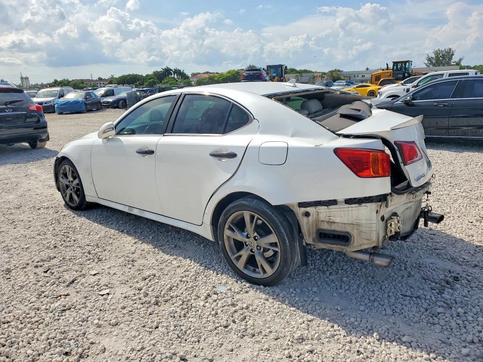 2009 Lexus Is 250 VIN JTHBK262395087978 COPART salvage auction — REAR END, FL - CERT OF TITLE SLVG REBUILDABLE, sold $400 on 2026-07-24 (photo 2)