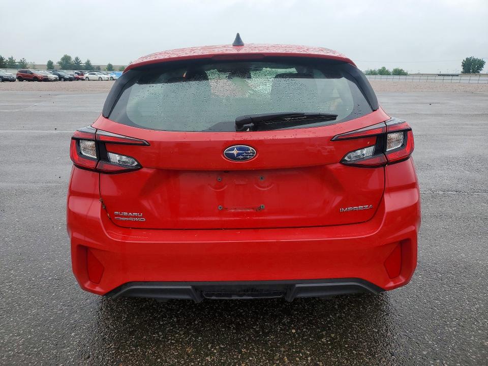2024 Subaru Impreza VIN JF1GUABC6R8361138 COPART salvage auction — FRONT END, Mn - Cert Of Title-Salvage, sold $975 on 2026-07-16 (photo 6)
