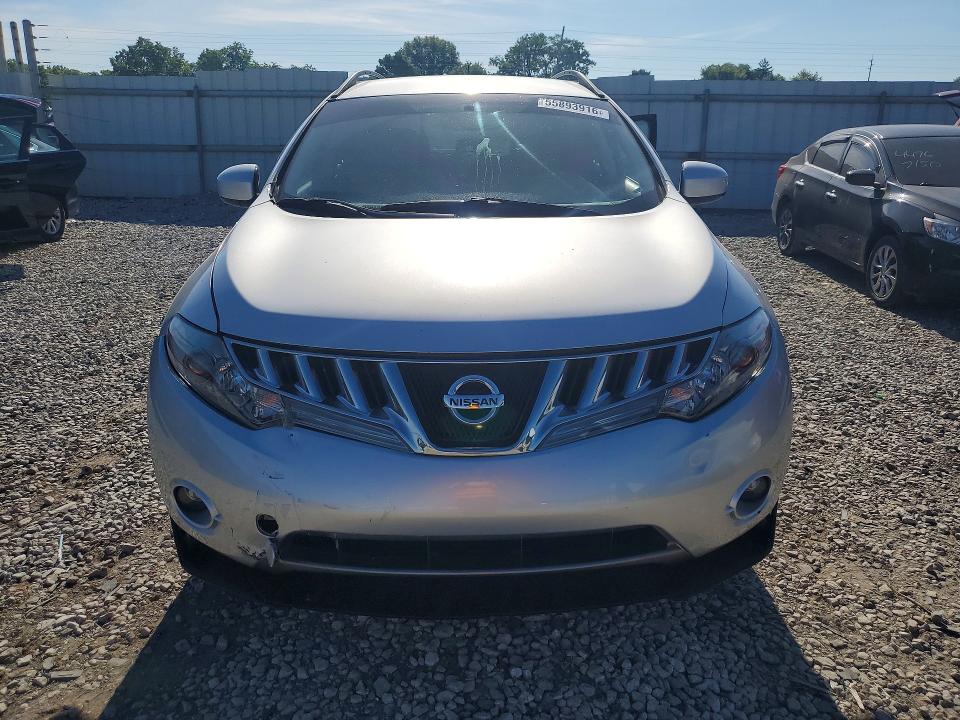 2009 Nissan Murano VIN JN8AZ18U59W025305 COPART salvage auction — REAR END, OH - CERT OF TITLE-SALVAGE, sold $325 on 2026-07-02 (photo 5)